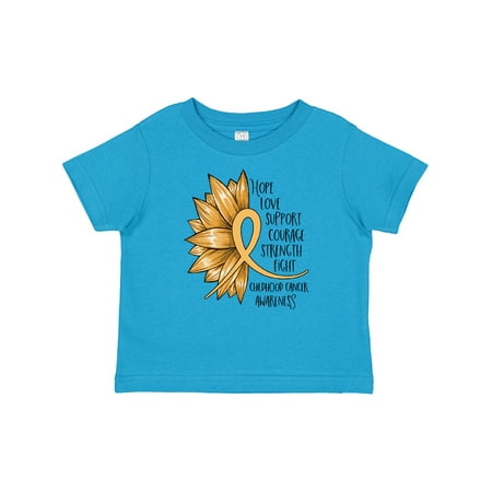 Inktastic Childhood Cancer Awareness Sunflower Ribbon Gift Baby Boy or Baby Girl T-Shirt
Inktastic Childhood Cancer Awareness Sunflower Ribbon Gift Baby Boy or Baby Girl T-Shirt