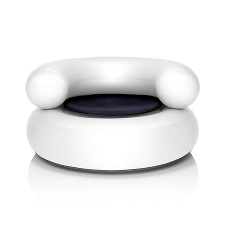Inflatable Seat in White and Blue