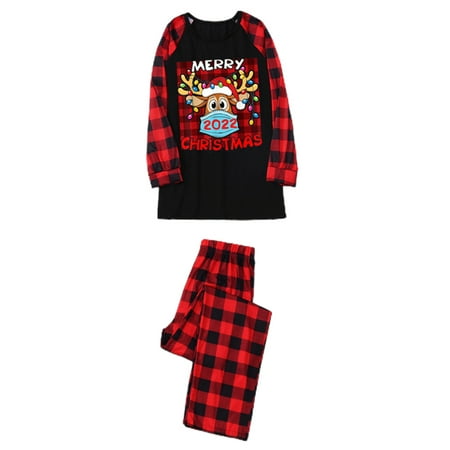 XIANGHUA Christmas Reindeer Elk Printed Family Matching Sleepwear Pj s Set Adults Kids Xmas Party Plaid Long Sleeve Tops Pants Pyjamas Loungewear Nightwear
XIANGHUA Christmas Reindeer Elk Printed Family Matching Sleepwear Pj s Set Adults Kids Xmas Party Plaid Long Sleeve Tops Pants Pyjamas Loungewear Nightwear