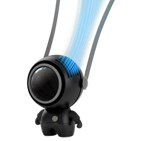 Astronaut Handheld Small Fan Comfortable Neckband Fan for Camping Hiking Fishing Black
Astronaut Handheld Small Fan Comfortable Neckband Fan for Camping Hiking Fishing Black