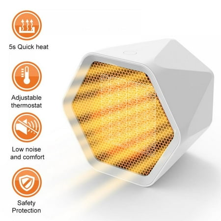 Smart Personal Heater - Casual Electric Space Heater Fan Safety Protection Home Office Tabletop Portable
Smart Personal Heater - Casual Electric Space Heater Fan Safety Protection Home Office Tabletop Portable