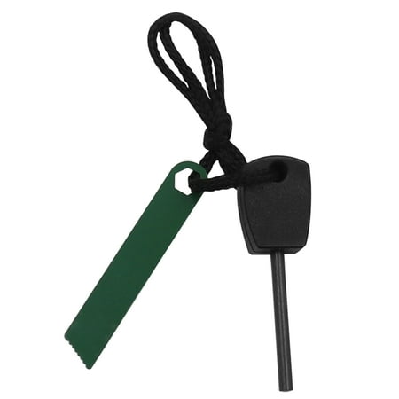 Magnesium Rod Fire Starter with Lanyard Portable Emergency Survival Kit for Outdoor Camping Hiking Hunting Tool
Magnesium Rod Fire Starter with Lanyard Portable Emergency Survival Kit for Outdoor Camping Hiking Hunting Tool