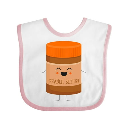 Inktastic Peanut Butter Costume Gift Baby Boy or Baby Girl Bib