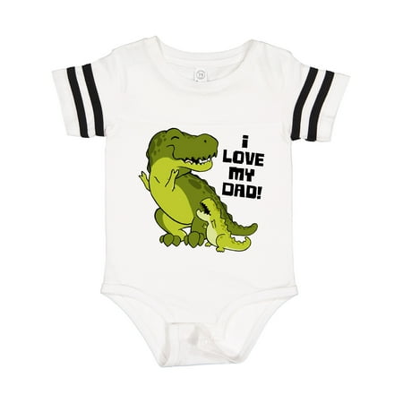 Inktastic I Love My Dad with Baby and Daddy Tyranasaurus Rex Gift Baby Boy or Baby Girl Bodysuit
Inktastic I Love My Dad with Baby and Daddy Tyranasaurus Rex Gift Baby Boy or Baby Girl Bodysuit