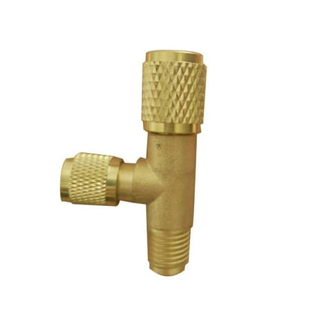 1/4 -1/4 R22 Refrigeration Charging Adapter Air Conditioning Valve Y8F8 U8H8