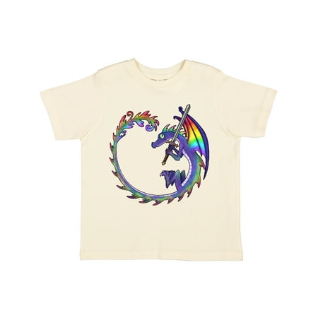 Inktastic Rainbow Dragon with Sword Gift Toddler Boy or Toddler Girl T-Shirt
Inktastic Rainbow Dragon with Sword Gift Toddler Boy or Toddler Girl T-Shirt
