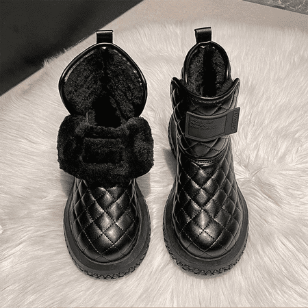 Snow boots for women in winter waterproof anti slip plush warm anti slip thick high top boots cotton shoes
Snow boots for women in winter waterproof anti slip plush warm anti slip thick high top boots cotton shoes