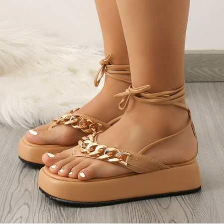 Follure Fashion Summer Women Sandals Thick Sole Thong Strap Sexy Style Comfortable Casual Flat Bottom
Follure Fashion Summer Women Sandals Thick Sole Thong Strap Sexy Style Comfortable Casual Flat Bottom
