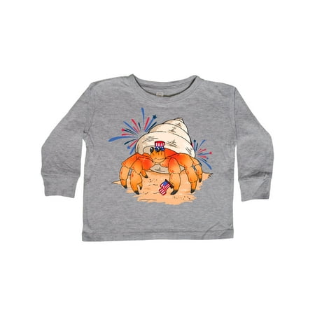 Inktastic 4th of July Hermit Crab with Flag and Fireworks Gift Toddler Boy or Toddler Girl Long Sleeve T-Shirt
Inktastic 4th of July Hermit Crab with Flag and Fireworks Gift Toddler Boy or Toddler Girl Long Sleeve T-Shirt