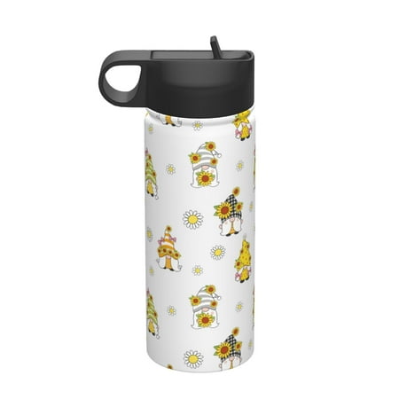 Easygdp Gnome With Sunflower 18oz Sports Insulated Kettle With Straw Insulated Water Bottle For Running Hiking Cycling Climbing Man S Womens Sports Water Bottle
Easygdp Gnome With Sunflower 18oz Sports Insulated Kettle With Straw Insulated Water Bottle For Running Hiking Cycling Climbing Man S Womens Sports Water Bottle