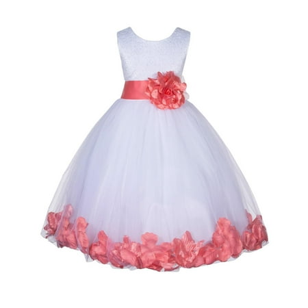 Ekidsbridal Lace Top Floral Petals White Flower Girl Dress Tulle Weddings Summer Easter Dress Special Occasions Pageant Toddler Girl s Clothing Holiday Bridal Baptism Size S M 2 4 6 8 10 12 165T
Ekidsbridal Lace Top Floral Petals White Flower Girl Dress Tulle Weddings Summer Easter Dress Special Occasions Pageant Toddler Girl s Clothing Holiday Bridal Baptism Size S M 2 4 6 8 10 12 165T