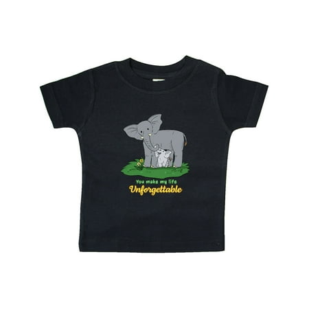 Inktastic You Make My Life Unforgettable with Elephant Family Gift Baby Boy or Baby Girl T-Shirt
Inktastic You Make My Life Unforgettable with Elephant Family Gift Baby Boy or Baby Girl T-Shirt