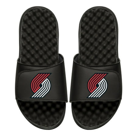 Men s Black Portland Trail Blazers Primary iSlide Sandals