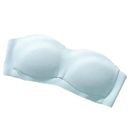 huanledash Sports Bra Strapless Solid Color Seamless Anti Exposure Ladies Padded Wire Free Brassiere for Inside Wear
huanledash Sports Bra Strapless Solid Color Seamless Anti Exposure Ladies Padded Wire Free Brassiere for Inside Wear