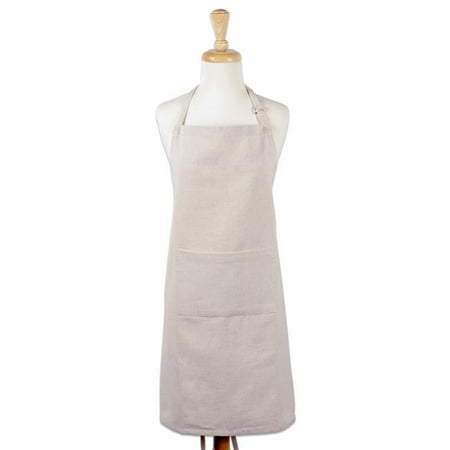 Natural Solid Chambray Chef Apron