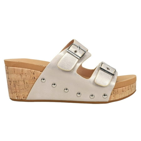 Corkys Womens Twinkie Buckle Strap Casual Sandals Casual