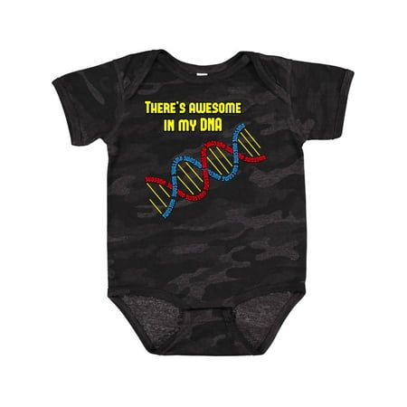 Inktastic Awesome DNA Gift Baby Boy or Baby Girl Bodysuit