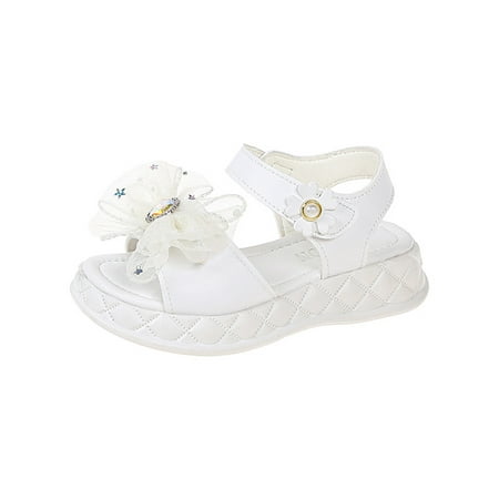 Lacyhop Kids Princess Shoes Open Toe Sandals Platform Dress Sandal Wedding Comfort Flats Shoe Lightweight Summer Beige 1.5Y
Lacyhop Kids Princess Shoes Open Toe Sandals Platform Dress Sandal Wedding Comfort Flats Shoe Lightweight Summer Beige 1.5Y