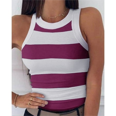MRULIC lingerie for women Sleeveless Strappy Swing Top Vest Womens Tops Plus Ladies Shirt Flared Size Cami Purple + S
MRULIC lingerie for women Sleeveless Strappy Swing Top Vest Womens Tops Plus Ladies Shirt Flared Size Cami Purple + S