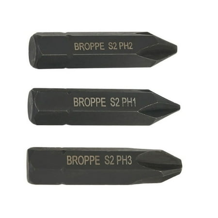 Hayafir 3pcs 36mm Hex Shank Cross Impact Electric Screwdriver Bits Set PH1 PH2 PH3
Hayafir 3pcs 36mm Hex Shank Cross Impact Electric Screwdriver Bits Set PH1 PH2 PH3