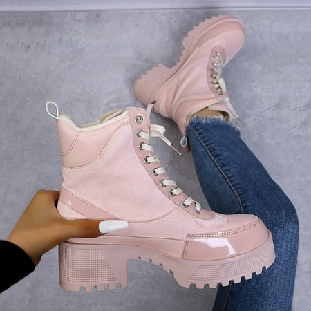 PhoneSoap Women s Shoes Fashion Casual Medium Boot Thick Heel Buckle Leather Boots For Women Beige
PhoneSoap Women s Shoes Fashion Casual Medium Boot Thick Heel Buckle Leather Boots For Women Beige