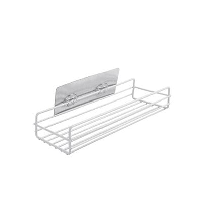 Iron 3M Stick Storage Shelf No Drill Bathroom Toiletries Kitchen Sauce Bottle Storage Organizer Rack
Iron 3M Stick Storage Shelf No Drill Bathroom Toiletries Kitchen Sauce Bottle Storage Organizer Rack