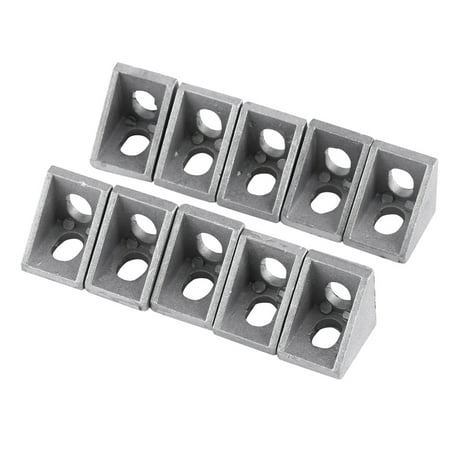 10pcs Aluminum Alloy L Shape Corner Bracket Right Angle Brace Fastener 20x20mm
10pcs Aluminum Alloy L Shape Corner Bracket Right Angle Brace Fastener 20x20mm