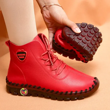 Women‘s Thermal Platform Ankle Boots Warm Soft Sole Lace Up Non Slip Sneakers Women‘s Footwear
Women‘s Thermal Platform Ankle Boots Warm Soft Sole Lace Up Non Slip Sneakers Women‘s Footwear