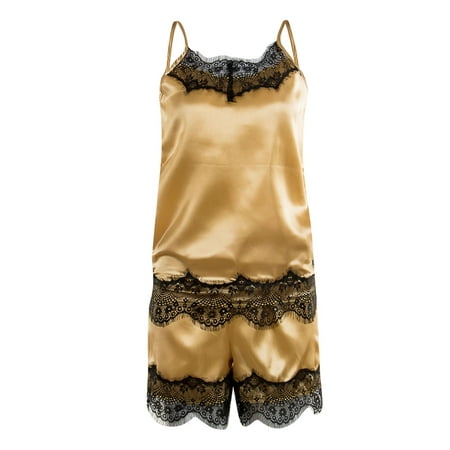 Lookwoild 2Pcs Sexy Women s Satin Silk Lingerie Sleepwear Nightwear Babydoll Pyjamas Set
Lookwoild 2Pcs Sexy Women s Satin Silk Lingerie Sleepwear Nightwear Babydoll Pyjamas Set