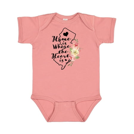 Inktastic New Jersey Home is Where the Heart is with Watercolor Floral Gift Baby Boy or Baby Girl Bodysuit
Inktastic New Jersey Home is Where the Heart is with Watercolor Floral Gift Baby Boy or Baby Girl Bodysuit