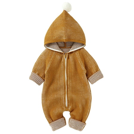 Glonme Hooded Playsuit Infant Cute Home Jumpsuit Casual Long Sleeve Romper Camel 66cm
Glonme Hooded Playsuit Infant Cute Home Jumpsuit Casual Long Sleeve Romper Camel 66cm