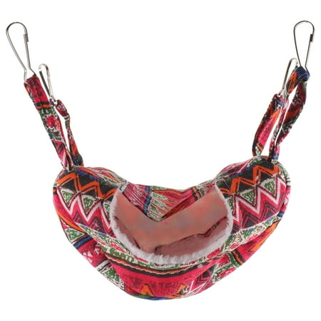 FRCOLOR Hanging Hamster Hammock Lovely Guinea Pig Bed Decorative Chinchilla Hammock Rat Accessory
FRCOLOR Hanging Hamster Hammock Lovely Guinea Pig Bed Decorative Chinchilla Hammock Rat Accessory