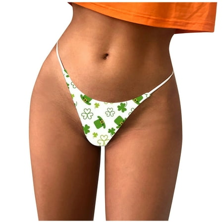 DNDKILG Sexy Stretch Tangas for Women No Show Underwear Print T-Back Panties G-String Thongs White L
DNDKILG Sexy Stretch Tangas for Women No Show Underwear Print T-Back Panties G-String Thongs White L