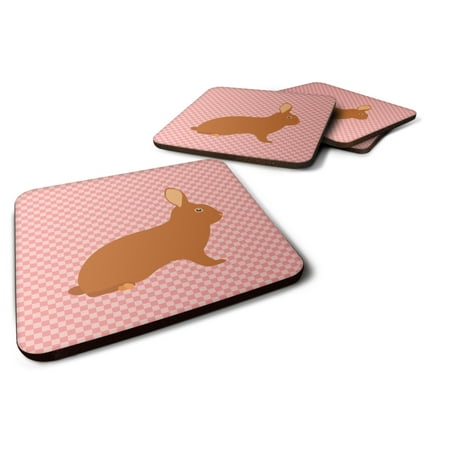 Carolines Treasures BB7969FC Rex Rabbit Pink Check Foam Coaster Set of 4 3 1/2 x 3 1/2 multicolor
Carolines Treasures BB7969FC Rex Rabbit Pink Check Foam Coaster Set of 4 3 1/2 x 3 1/2 multicolor