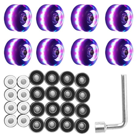 Ekeka Free Shipping Skate Wheel Double Row Skateboard LED Lighting Flashing Roller Cool Replacement
Ekeka Free Shipping Skate Wheel Double Row Skateboard LED Lighting Flashing Roller Cool Replacement