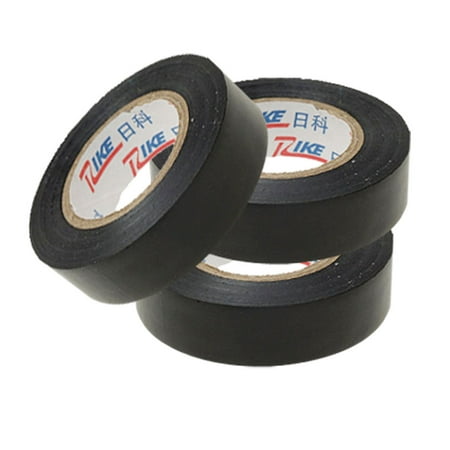 Unique Bargains  PVC Plastic Electrical Adhesive Black Tape (Best Adhesive For Plastic)