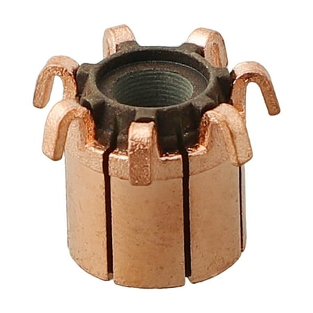 11.3 X 5 X 12.2(12.6) mm 7P Teeth Copper Hook Type Electrical Motor Commutator
11.3 X 5 X 12.2(12.6) mm 7P Teeth Copper Hook Type Electrical Motor Commutator
