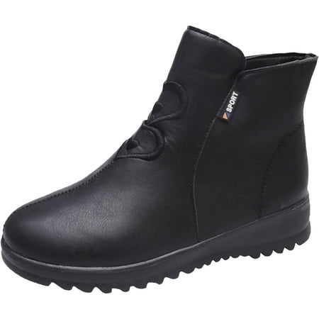 Winter Short Boots Fashion Women Shoes Flat Cotton Shoes Plush Warm Fashion Boots Women Boots for Women Leather
Winter Short Boots Fashion Women Shoes Flat Cotton Shoes Plush Warm Fashion Boots Women Boots for Women Leather