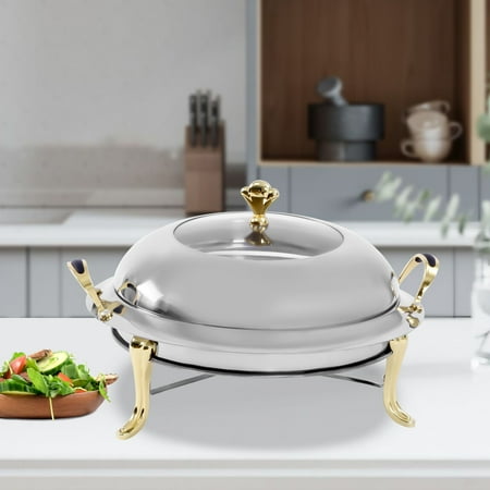 Wuzstar 3.17Qt Chafing Dish Buffet Set with Lid Stainless Steel Round Chafers Food Warmers for Catering Parties Dinners
Wuzstar 3.17Qt Chafing Dish Buffet Set with Lid Stainless Steel Round Chafers Food Warmers for Catering Parties Dinners