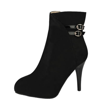 GNEIKDEING Women Ankle Boots Comfy Pointed Toe High Heels Side Zipper Booties Gift on Clearance
GNEIKDEING Women Ankle Boots Comfy Pointed Toe High Heels Side Zipper Booties Gift on Clearance