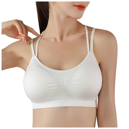 kpoplk Plus Size Bras For Women Women s Lace Bralette Halter High Neck Wireless Bra Plunge Lightly Padded Top(White)
kpoplk Plus Size Bras For Women Women s Lace Bralette Halter High Neck Wireless Bra Plunge Lightly Padded Top(White)