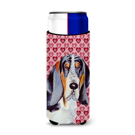 Caroline s Treasures LH9147MUK Basset Hound Hearts Love and Valentine s Day Portrait Ultra Hugger for slim cans Slim
Caroline s Treasures LH9147MUK Basset Hound Hearts Love and Valentine s Day Portrait Ultra Hugger for slim cans Slim