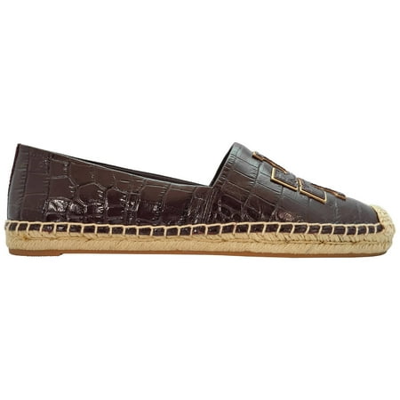 Tory Burch Ines Flat Leather Espadrilles Brand Size 6