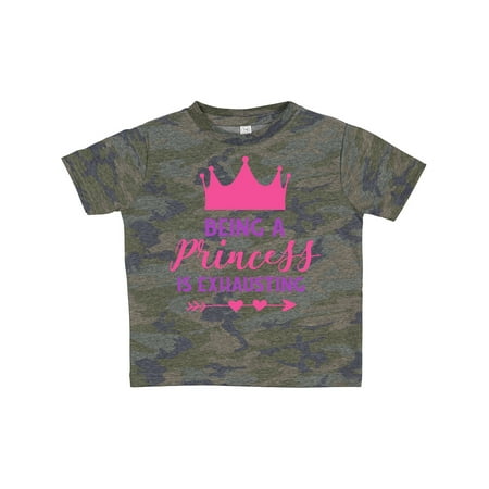 Inktastic Being a Princess is Exhausting Crown Hearts Gift Toddler Toddler Girl T-Shirt
Inktastic Being a Princess is Exhausting Crown Hearts Gift Toddler Toddler Girl T-Shirt