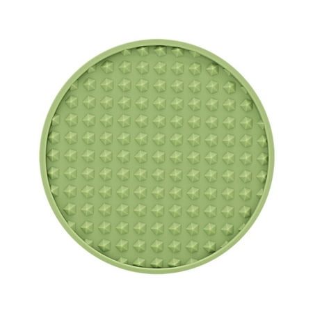 Coasters for Drinks Soft Silicone Round Cup Mat Dual-Sided Drink Coasters
