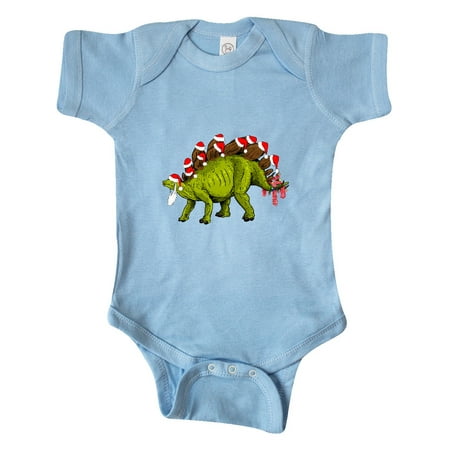 Inktastic Santa-Stego-Saurus Gift Baby Boy or Baby Girl Bodysuit