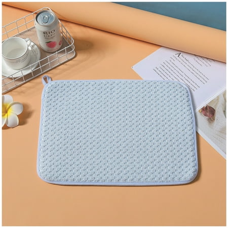 2PCS Absorbent and Quick Dish Drying Mat Absorbent and Fast Drying Pad Saving Space for Storage Pink 38*50
2PCS Absorbent and Quick Dish Drying Mat Absorbent and Fast Drying Pad Saving Space for Storage Pink 38*50