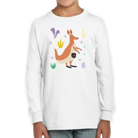 Doodle Style Kangaroo Long Sleeve Toddler -Image by Shutterstock 4 Toddler