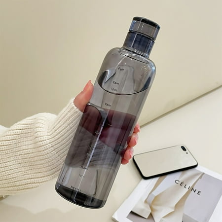RUNOLIG Water Bottle With Time Marker Reusable Borosilicate Glass Cover For Outdoor Travel
RUNOLIG Water Bottle With Time Marker Reusable Borosilicate Glass Cover For Outdoor Travel