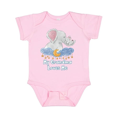 Inktastic My Grandma Loves Me Cute Elephants Clouds Moon and Stars Gift Baby Boy or Baby Girl Bodysuit
Inktastic My Grandma Loves Me Cute Elephants Clouds Moon and Stars Gift Baby Boy or Baby Girl Bodysuit